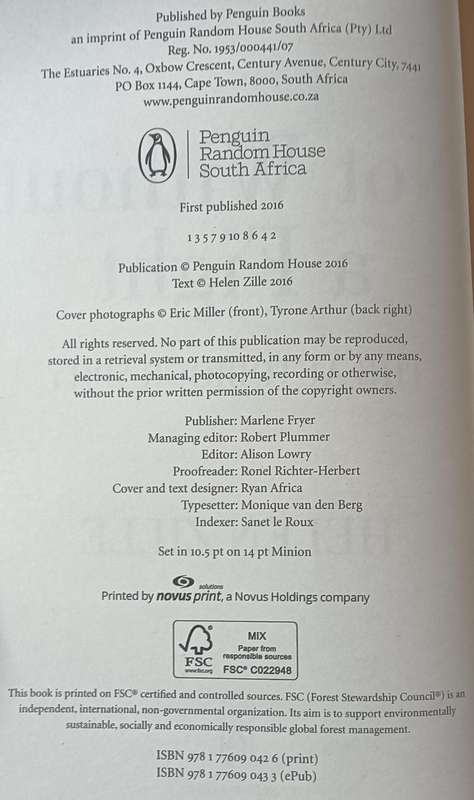 Helen Zille - An Autobiography - Not Without a Fight - Hardcover - 529 Pages