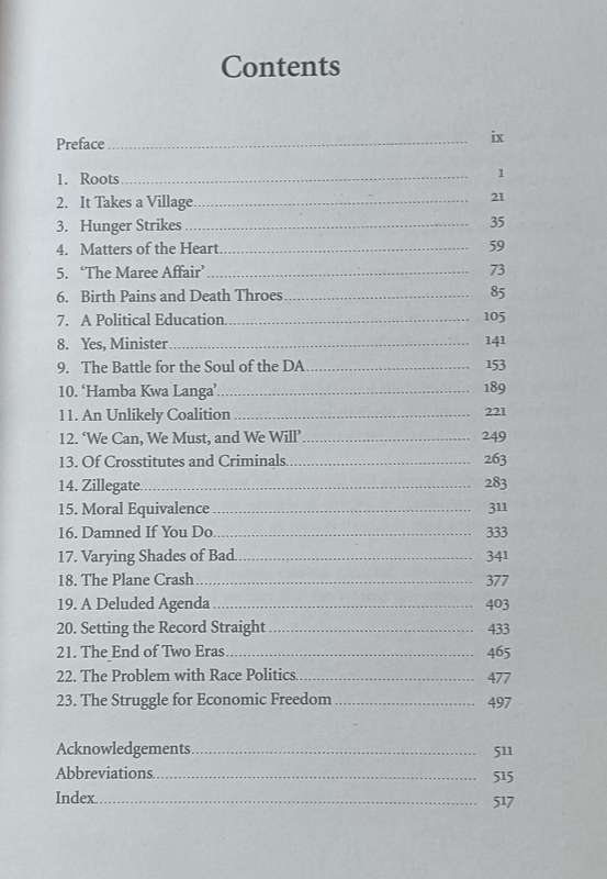 Helen Zille - An Autobiography - Not Without a Fight - Hardcover - 529 Pages