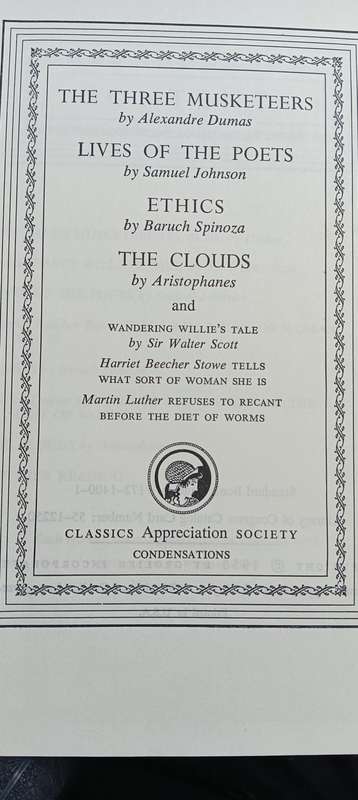 Grolier Classics -See description for contents - Hardcover - 571 pages