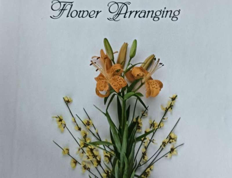 The Step by Step Art of Flower Arranging - Jane Newdick & Neil Sutherland - Hardcover - 124 pages