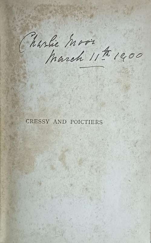 Cressy and Poictiers - J.G. Edgar - Hardcover - 283 pages