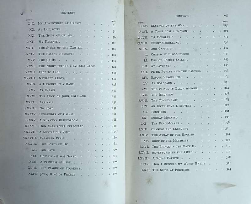 Cressy and Poictiers - J.G. Edgar - Hardcover - 283 pages