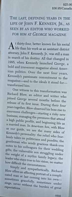 American Son - Richard Blow - Hardcover - 294 pages