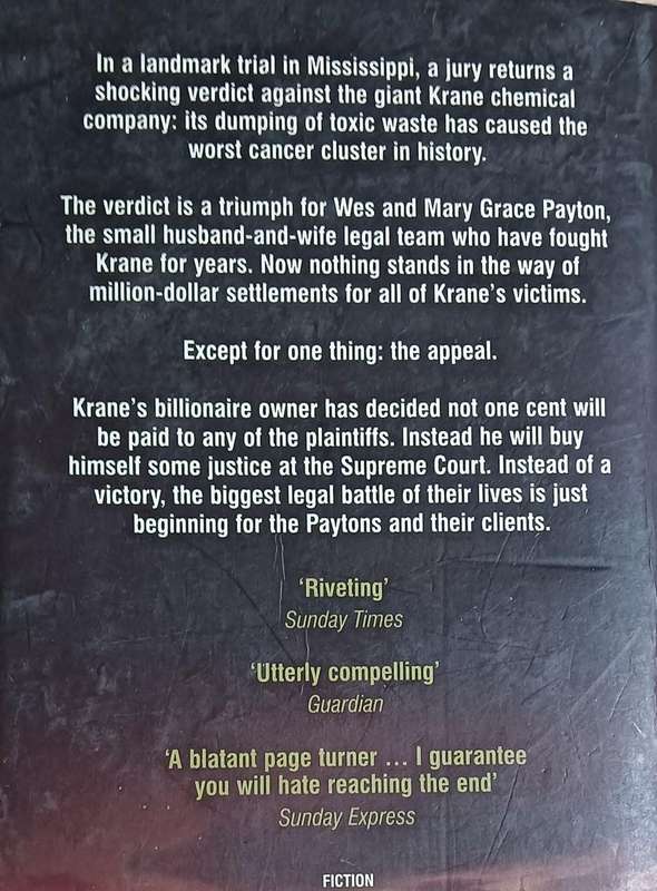 The Appeal - John Grisham- Softcover - 501 pages