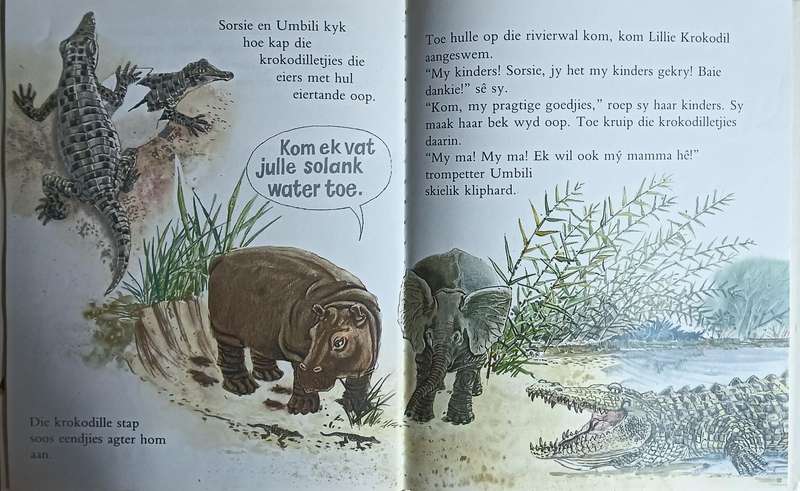 Sorsie Klop die Krokkedief - Larraine Kriek - Hardcover - No page numbers