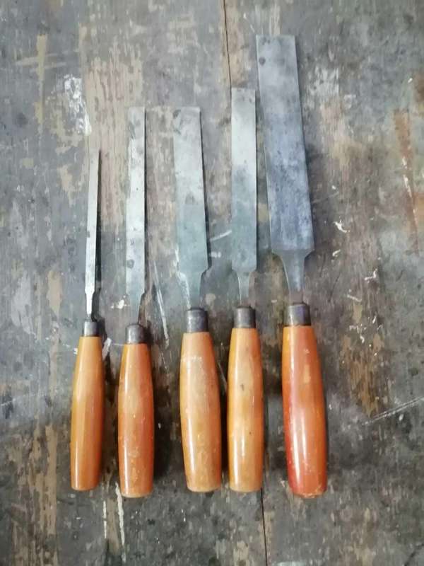 Sorby paring bevel edge firmer  chisels