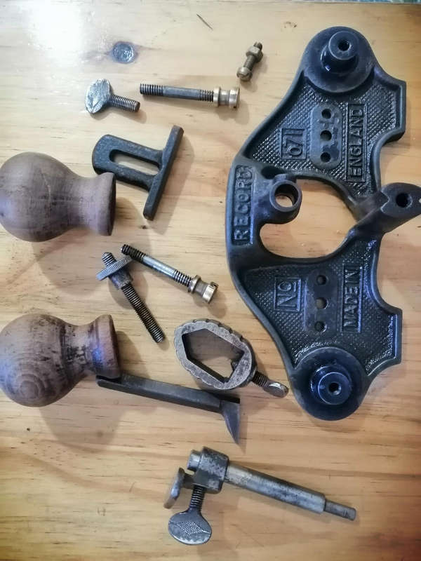 Record 071 vintage router plane