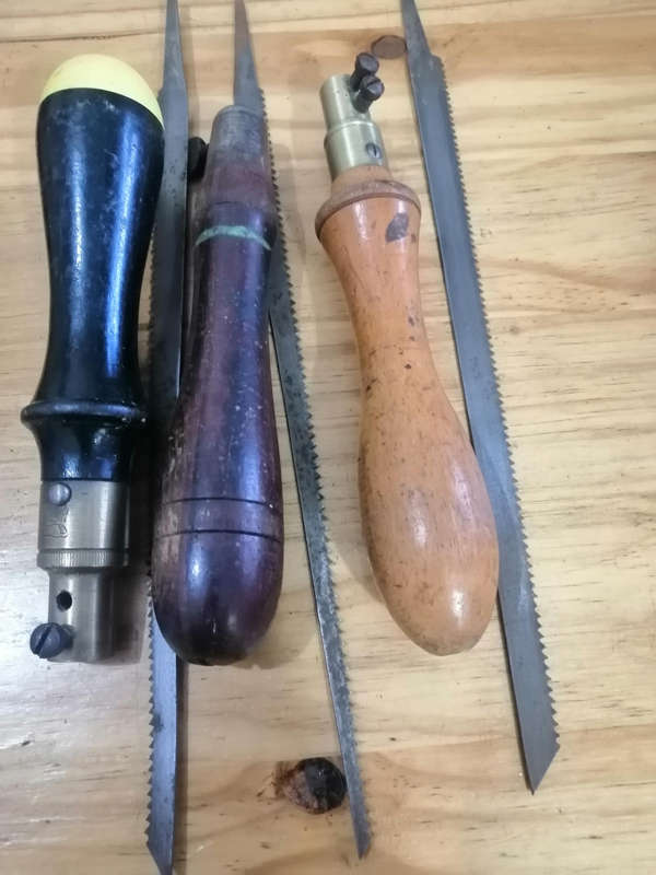 3x padsaws antique