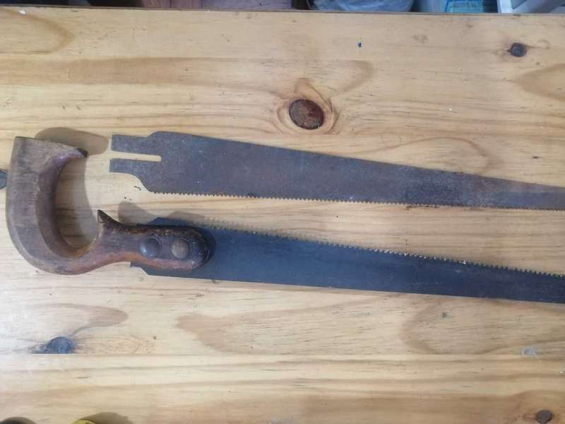 Keyhole saw with extra blade 2 vintage