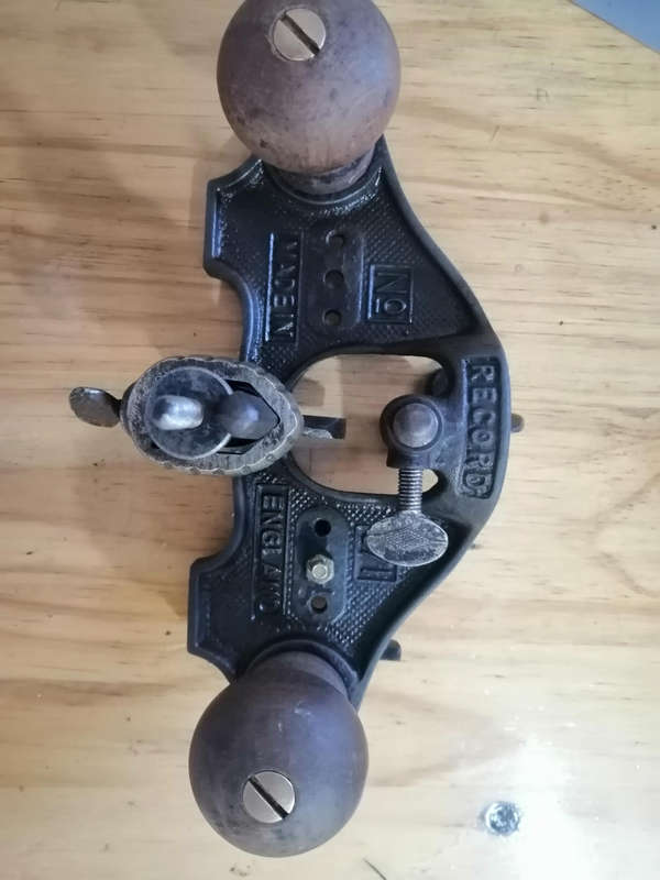 Record 071 vintage router plane