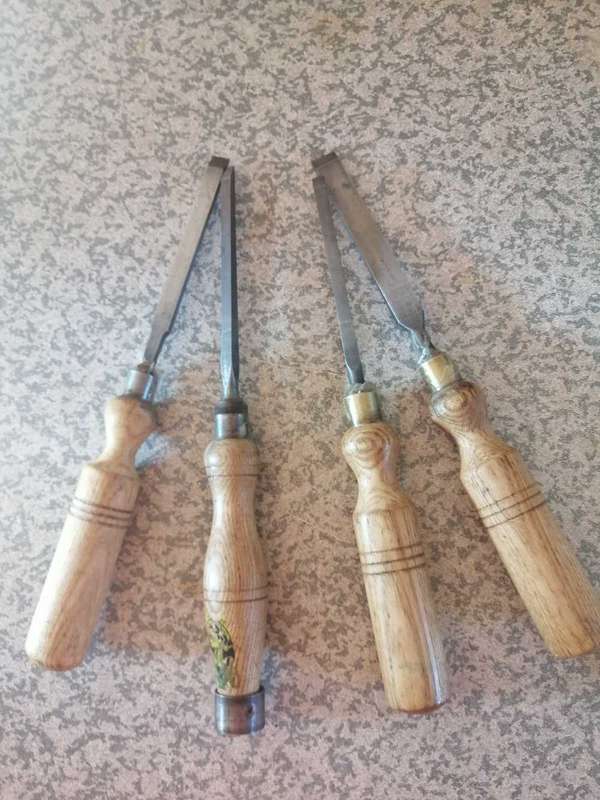 Ward and Payne firmer chisels vintage