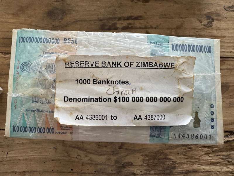 100 trillion dollars sealed pack of 1000
