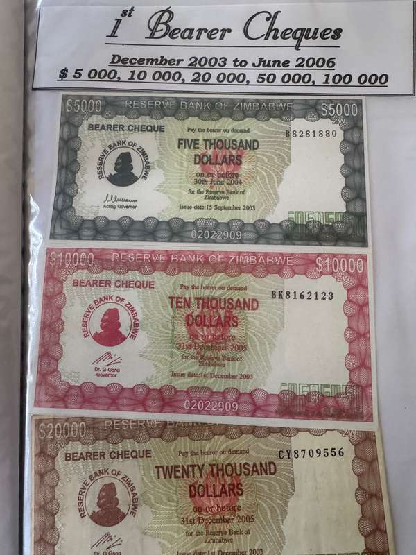 massive Zimbabwe banknotes collection 78 different notes