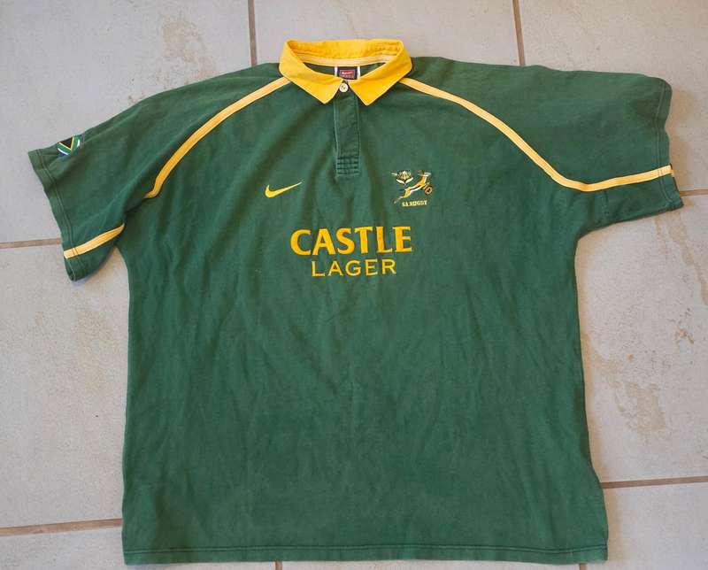 SPECIAL VINTAGE ITEM!! 2003 Springbok supporters jersey.
