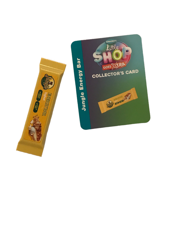 CHECKERS Little Shop Goes Extra - Jungle Energy Bar with Card