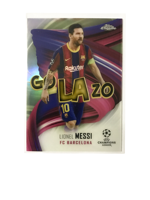 2021 Topps Chrome Lionel Messi Golazo
