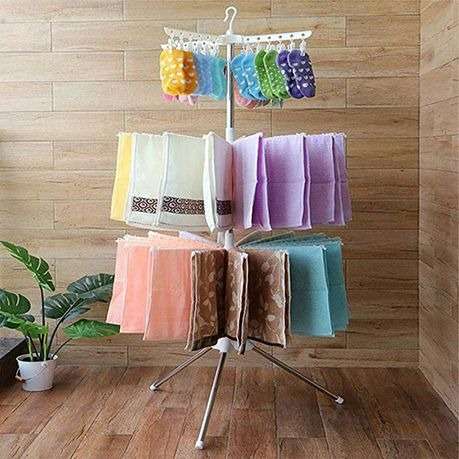 Portable 3-Tier Clothes Drying Rack