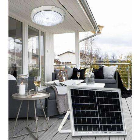 40W Solar Ceiling Light With Solar Panel