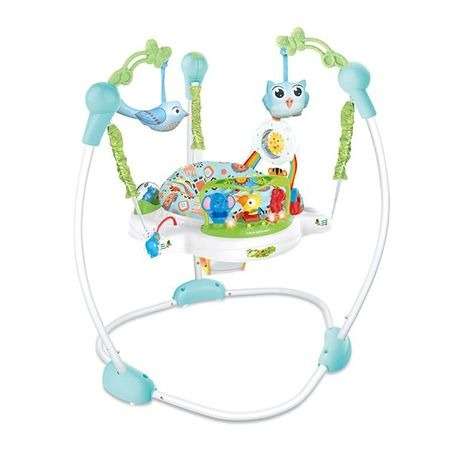 Baby Bouncing Jumper Chair With Colorful Toy, Light & Music