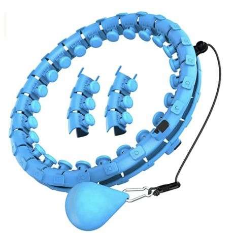 Waist Toning Adjustable Weighted Hula Hoop