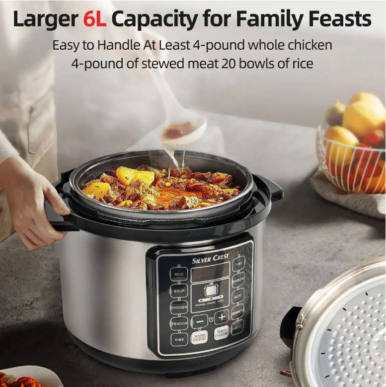 pressure cooker 6l
