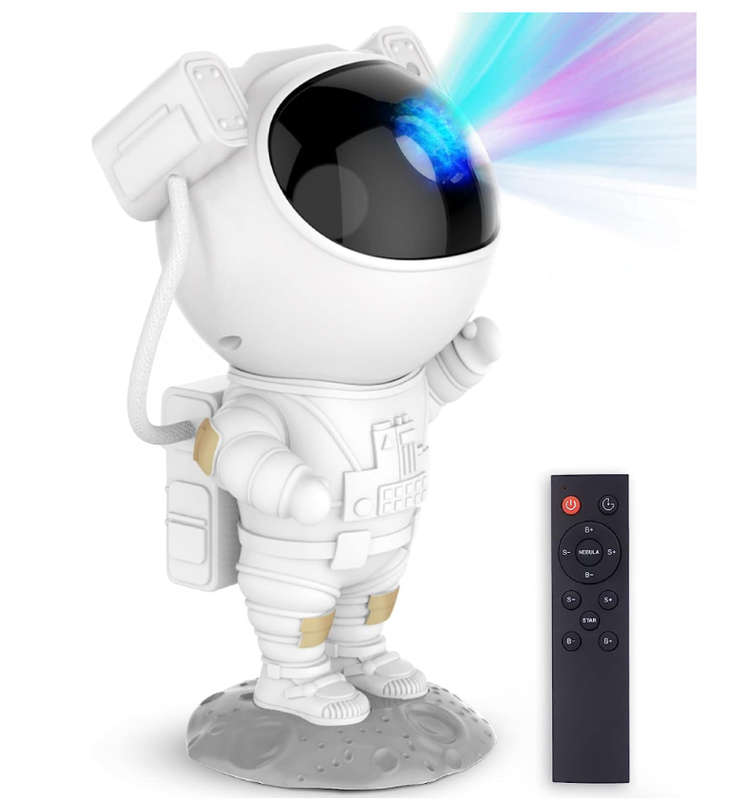 Astronaut Space Buddy Star Projector With Remote & Stable Base
