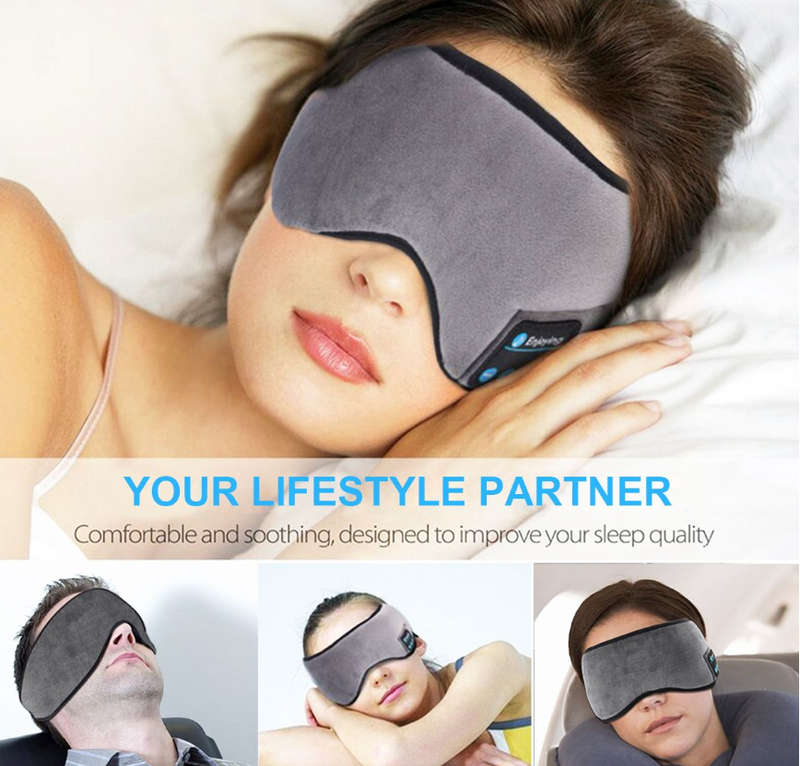 Sleep Headphones Bluetooth Sleeping Mask with Wireless Earphones