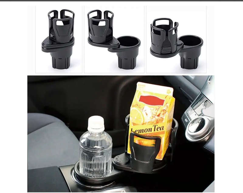 2 in 1 Multifunctional Universal Adjustable Car Cup Holder