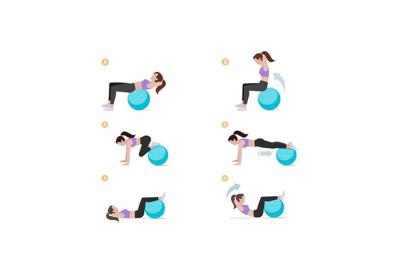 Exercise Ball / Yoga Ball With Pump