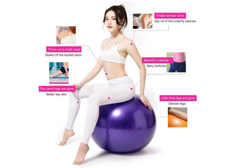 Exercise Ball / Yoga Ball With Pump