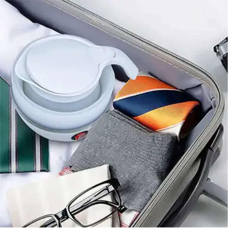 Portable Silicone Travel Folding Electric Water Kettle