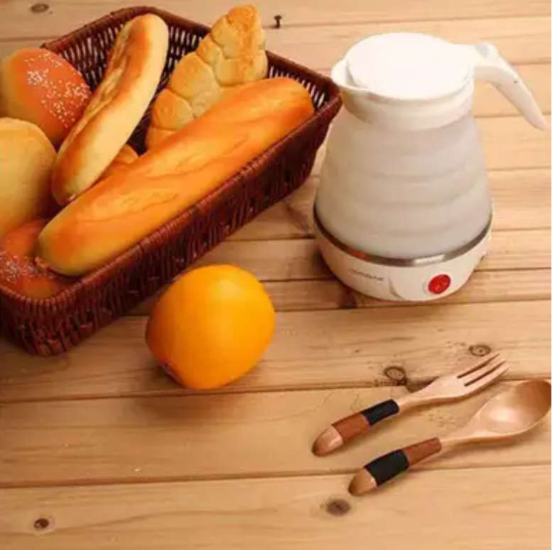 Portable Silicone Travel Folding Electric Water Kettle