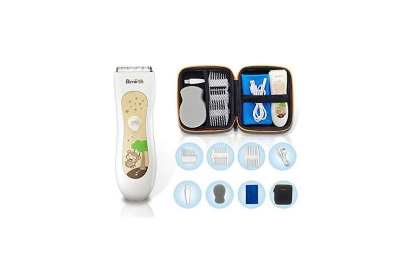 Kids Waterproof Rechargeable Hair Clippers with Accessories