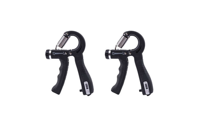 2Pack 5-60 Kg Hand Grip Strengthener With Counter