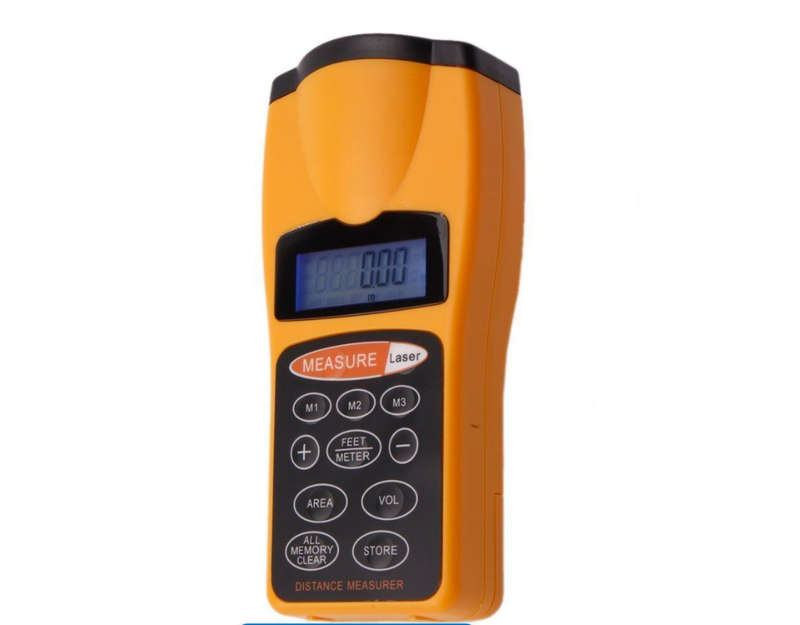 Ultrasonic Laser Guided Distance Measuring Tool