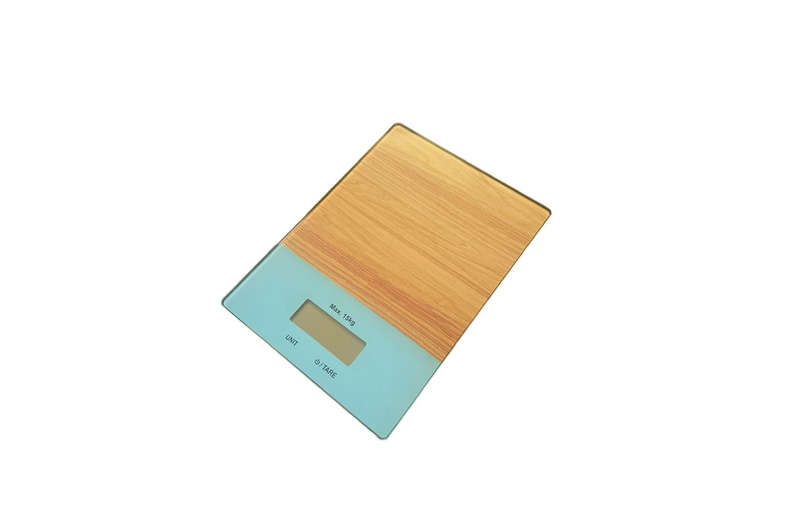 Tempered Glass Digital Kitchen Scale with LCD Display