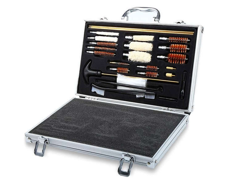 Sport 74PCS Universal Gun Cleaning Kit Pistol Hunting Rifle Shotgun Firearm