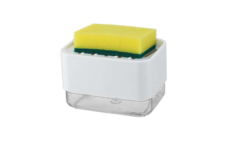 2 in 1 Soap Dispenser and Sponge Holder