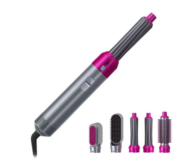 5 in 1 Interchangeable Hot Air Brush & Hair Dryer