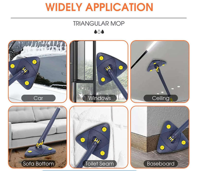 Multifunctional Push-Pull Automatic Squeezing Mop