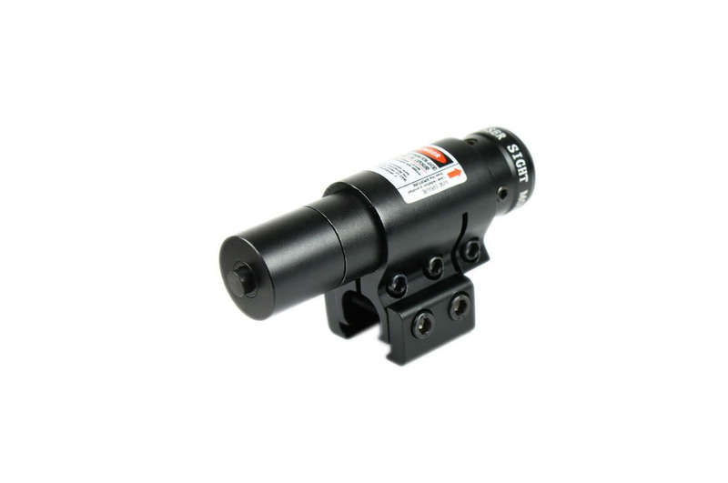 Tactical Red Laser Beam Dot Sight Scope For Gun Rifle Weaver Mount Rail