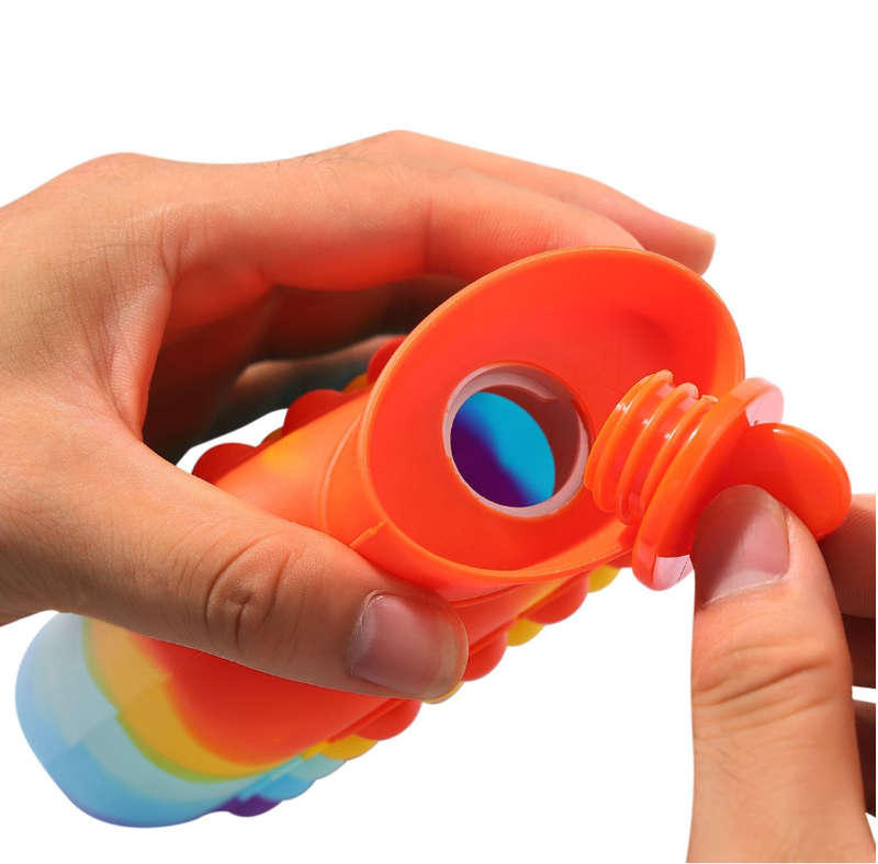 500ML Portable rainbow Silicone Water-Filled Hot Water Bottle