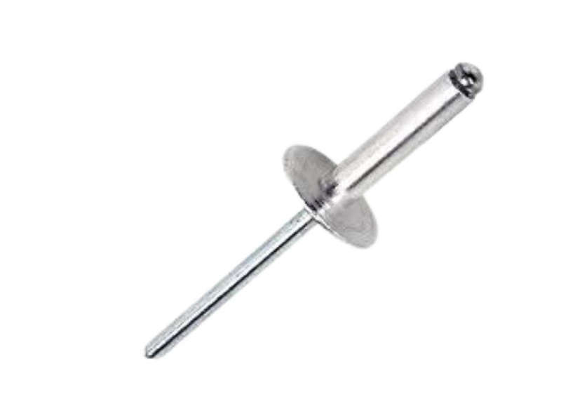 Shind 4.0x8mm Silver Rivets About 358Piece