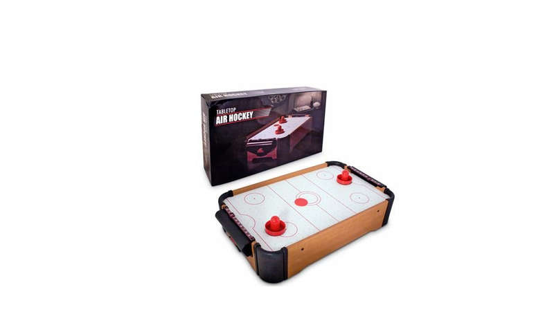 Mini Table Top Air Hockey Game Set