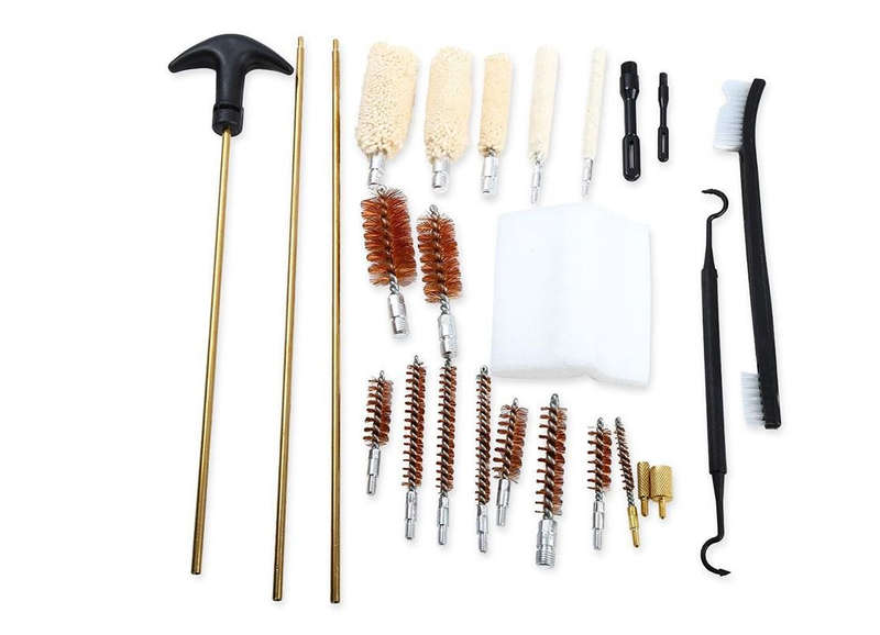 Sport 74PCS Universal Gun Cleaning Kit Pistol Hunting Rifle Shotgun Firearm