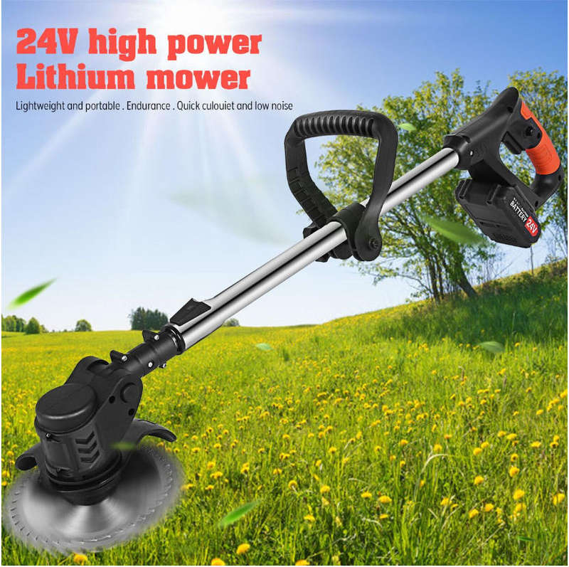 Electric Cordless String Trimmer Weed Eater Garden Grass Cutting Machine