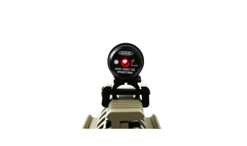 Tactical Red Laser Beam Dot Sight Scope For Gun Rifle Weaver Mount Rail