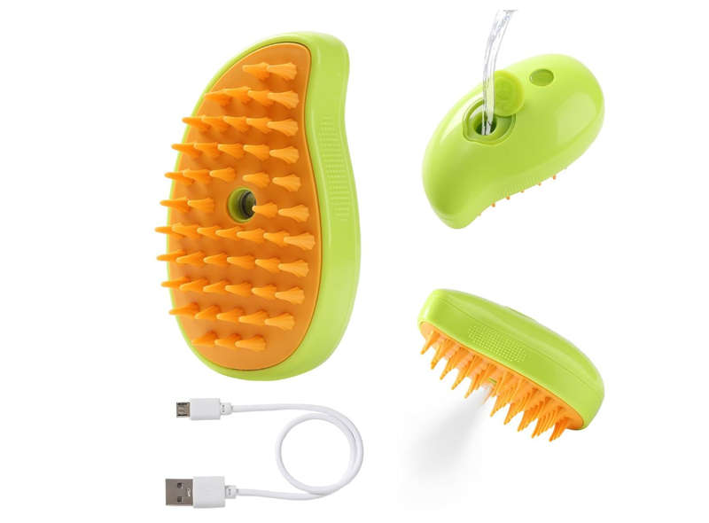 3-in-1 Electric Cat & Dog Grooming Brush