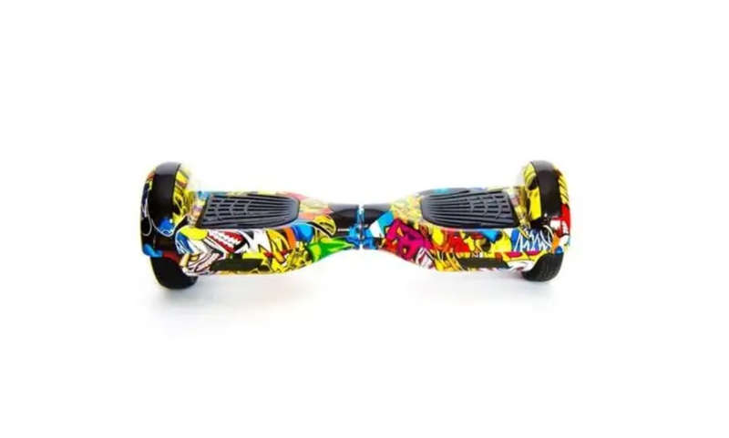 6.5 Inch Smart Auto Balance Hoverboard With Bluetooth Speaker - Comic