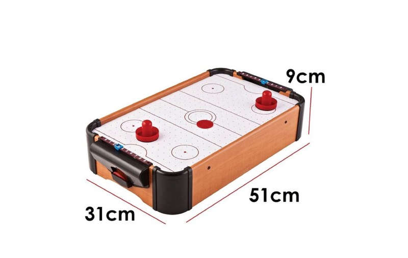Mini Table Top Air Hockey Game Set